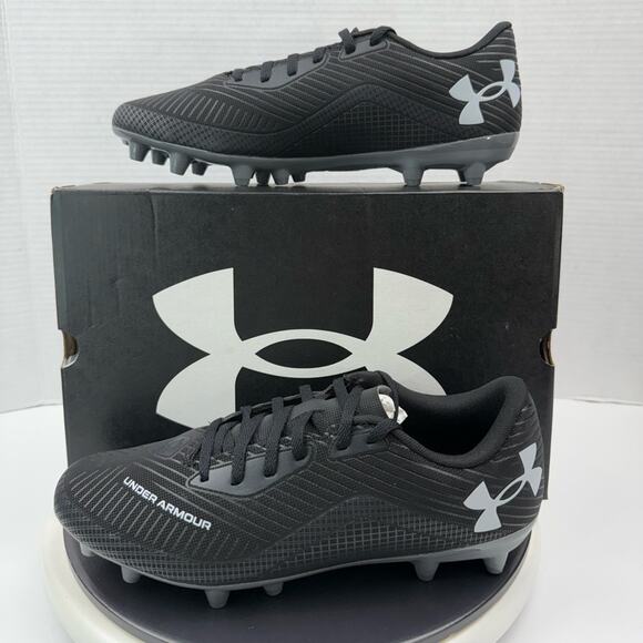 Under Armour Shadow Select 2 Men’s Size 10 Black Soccer Cleats Shoes 3027705-001 - Picture 1 of 10